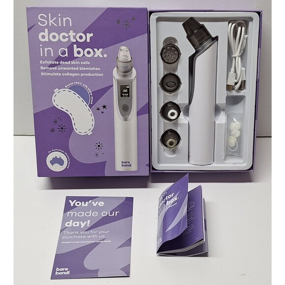 Bare Bondi Other - Bare Bondi Exfoliator Handheld Collagen Stimulation Blemish Removal No Eye Mask